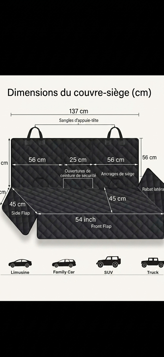 Housse de protection pour voiture